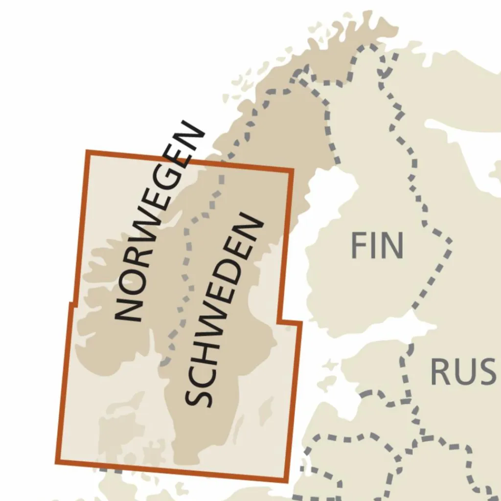Straßenkarten|Straßenkarten*RKH WMP SÜDSCHWEDEN, SÜDNORWEGEN - Straßenkarte