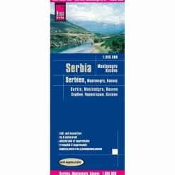RKH WMP SERBIEN, MONTENEGRO, KOSOVO - Straßenkarte^ Straßenkarten|Straßenkarten