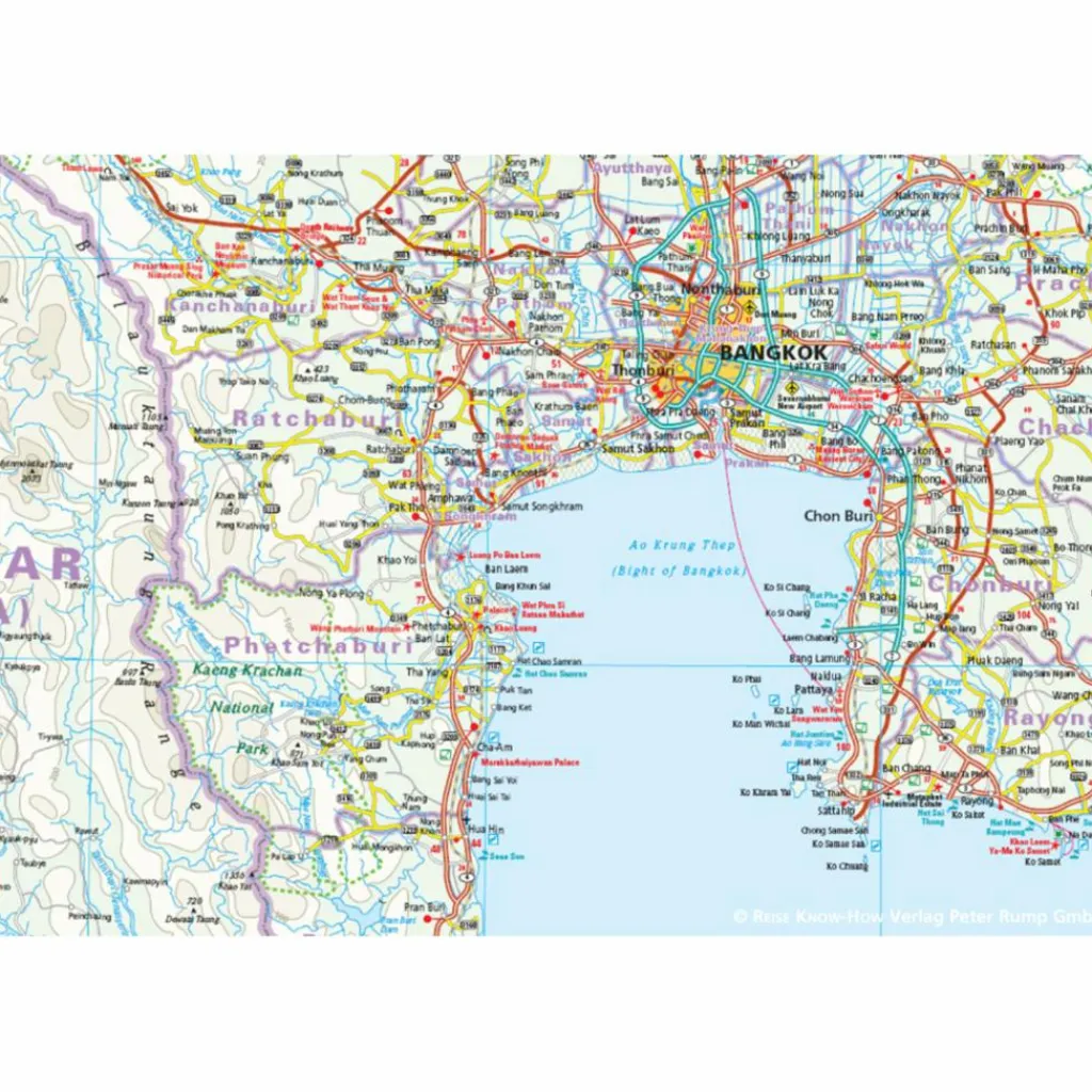 RKH WMP THAILAND 1 : 1.200.000 - Straßenkarte^ Straßenkarten|Straßenkarten