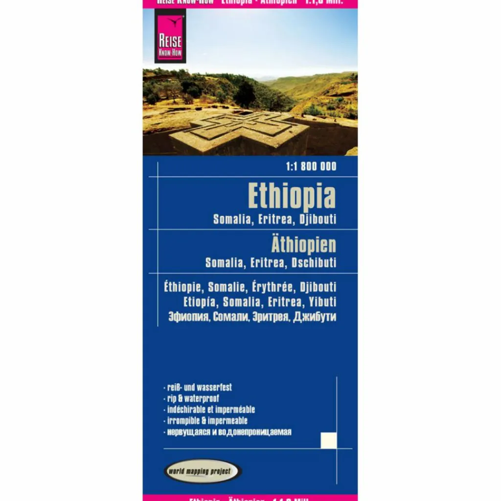 Straßenkarten|Straßenkarten*RKH WMP ÄTHIOPIEN, SOMALIA 1:1.800.000 - Straßenkarte