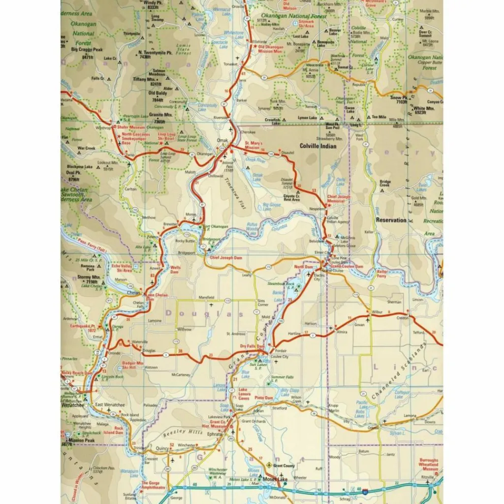 RKH WMP USA 01, NORDWEST - Straßenkarte^ Straßenkarten|Straßenkarten