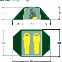 Robens LODGE 3 EXP - Kuppelzelt^ 2-Personen-Zelte|3-Jahreszeiten-Zelte