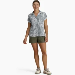 Royal Robbins SPOTLESS EVOLUTION MEADOW S/S Damen - Outdoor Bluse^Damen Hemden