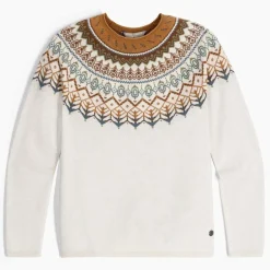 Royal Robbins WESTLANDS FAIRISLE CREW Damen - Strickpullover^Damen Pullover Und Fleecepullover