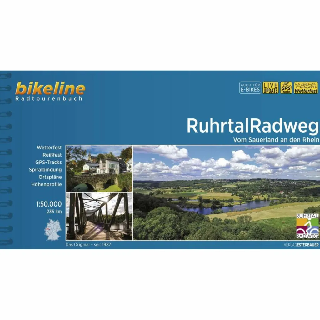 RUHRTALRADWEG - Radwanderführer^ Radwanderführer Und Mountainbikeführer