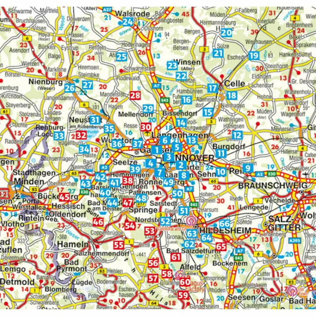Wanderführer*RUND UM HANNOVER - Wanderführer