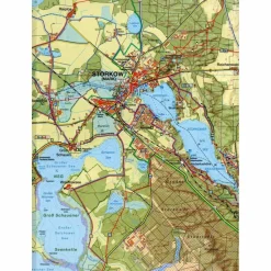 Wanderkarten Und Winterkarten|Wanderkarten Und Winterkarten*RWG-KARTE STORKOWER GEWÄSSER - SCHARMÜTZ - Wanderkarte