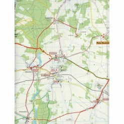 Fahrradkarten|Wanderkarten Und Winterkarten*SCHARMÜTZELSEE, BAD SAAROW UND UMGEBUNG - Wanderkarte