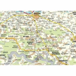 SCHIRGISWALDE U. UMGEBUNG - Wanderkarte^ Fahrradkarten|Wanderkarten Und Winterkarten