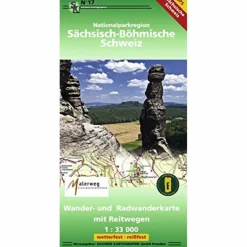 SÄCHSISCH- BÖMISCHE SCHWEIZ - Wanderkarte^ Wanderkarten Und Winterkarten|Wanderkarten Und Winterkarten
