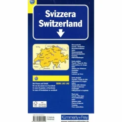 SCHWEIZ TCS STRASSENKARTE 1:301 000^ Straßenkarten|Straßenkarten