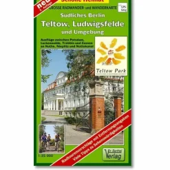SÜDLICHES BERLIN - TELTOW, LUDWIGSFELDE - Wanderkarte^ Fahrradkarten|Wanderkarten Und Winterkarten