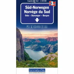 Straßenkarten|Straßenkarten*SÜD-NORWEGEN NR. 01 REGIONALKARTE NORWEGEN 1:335 000 - Straßenkarte