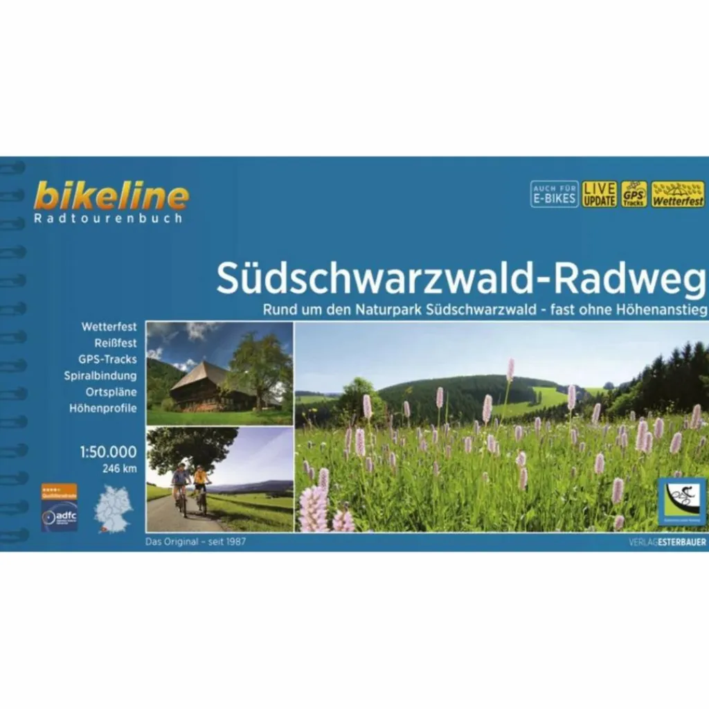 Radwanderführer Und Mountainbikeführer*SÜDSCHWARZWALD-RADWEG - Radwanderführer
