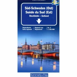 SÜD-SCHWEDEN (OST) NR. 03 REGIONALKARTE SCHWEDEN 1:250 000 - Straßenkarte^ Straßenkarten|Straßenkarten