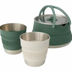 Sea to Summit Campingtöpfe Und Campinggeschirr*DETOUR STAINLESS STEEL KETTLE COOK SET - [2P] [3 PIECE] - Kaffeekessel