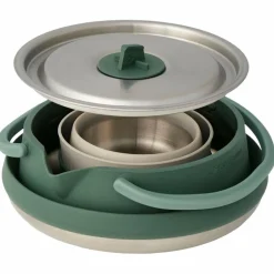 Sea to Summit Campingtöpfe Und Campinggeschirr*DETOUR STAINLESS STEEL KETTLE COOK SET - [2P] [3 PIECE] - Kaffeekessel