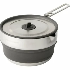 Sea to Summit DETOUR STAINLESS STEEL COLLAPSIBLE POT - Kochtopf^ Campingtöpfe Und Campinggeschirr