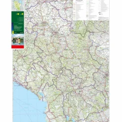 Straßenkarten|Straßenkarten*SERBIEN - MONTENEGRO - KOSOVO - NORDMAZEDONIEN, STRAßENKARTE - Straßenkarte