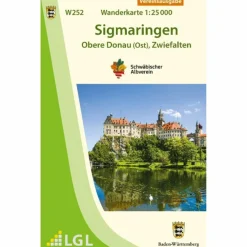 SIGMARINGEN - OBERE DONAU (OST), ZWIEFALTEN 1:25.000 - Wanderkarte^ Wanderkarten Und Winterkarten|Wanderkarten Und Winterkarten