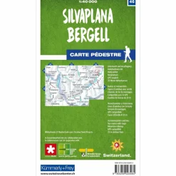 SILVAPLANA - BERGELL 46 WANDERKARTE 1:40 000 MATT LAMINIERT^ Wanderkarten Und Winterkarten|Wanderkarten Und Winterkarten