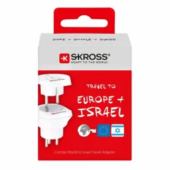 SKROSS COMBO EU+ISR - Reisestecker^ Ladegeräte Und Reisestecker