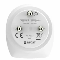 SKROSS COMBO WORLD EU + DK - Reisestecker^ Ladegeräte Und Reisestecker