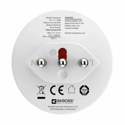SKROSS EUROPE TO SIWSS + ITALY + BRAZIL - Reisestecker^ Ladegeräte Und Reisestecker