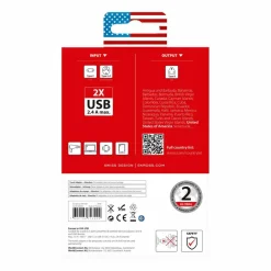 SKROSS EUROPE TO US USB - Reisestecker^ Ladegeräte Und Reisestecker