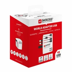 SKROSS MUV USB (4XA) - Reisestecker^ Ladegeräte Und Reisestecker