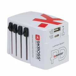 SKROSS Ladegeräte Und Reisestecker*WORLD USB CHARGER AC45PD WITH USB-C CABLE - Reisestecker