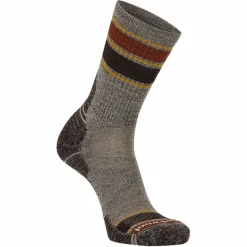 Smartwool HIKE LIGHT CUSHION STRIPED MID CREW SOCK Unisex - Wandersocken^Damen Socken|Socken