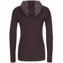 Damen Smartwool Funktionsunterwäsche*W CLASSIC THERMAL MERINO BASE LAYER 1/2 ZIP HOODIE Damen - Funktionsunterwäsche
