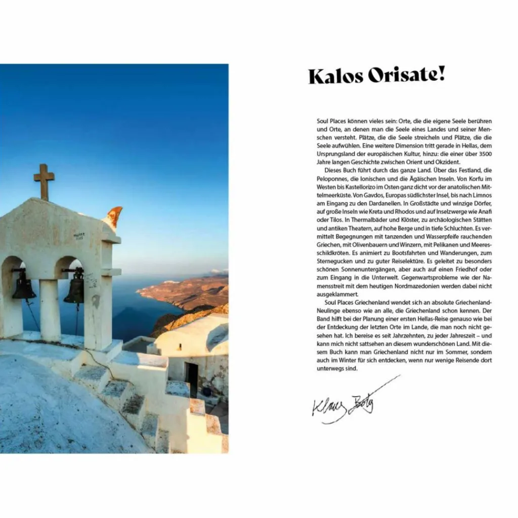 Reiseführer Südosteuropa*SOUL PLACES GRIECHENLAND - DIE SEELE GRIECHENLANDS SPÜREN - Reiseführer