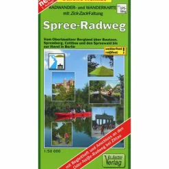 Fahrradkarten|Fahrradkarten*SPREE-RADWEG 1 : 50 000. RADWANDERKARTE - Fahrradkarte