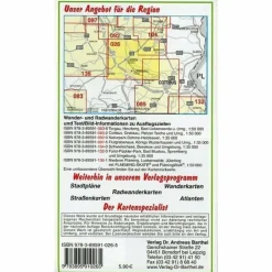 Fahrradkarten|Wanderkarten Und Winterkarten*SPREEWALD MIT MÄRKISCHER HEIDELANDSCHAFT - Wanderkarte