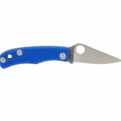 Spyderco Schlüsselanhänger|Klappmesser*BUG G10 BLUE PLAINEDGE - Klappmesser