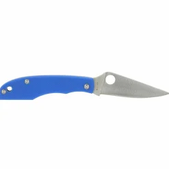 Spyderco Schlüsselanhänger|Klappmesser*GRASSHOPPER G10 BLUE PLAINEDGE - Klappmesser