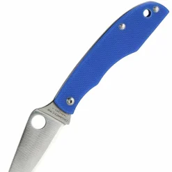 Spyderco Schlüsselanhänger|Klappmesser*GRASSHOPPER G10 BLUE PLAINEDGE - Klappmesser