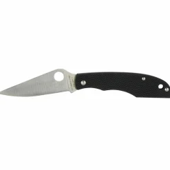 Spyderco GRASSHOPPER G10 BLACK PLAINEDGE - Klappmesser^ Schlüsselanhänger|Klappmesser