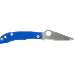 Spyderco HONEYBEE G10 BLUE PLAINEDGE - Klappmesser^ Schlüsselanhänger|Klappmesser