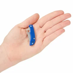 Spyderco HONEYBEE G10 BLUE PLAINEDGE - Klappmesser^ Schlüsselanhänger|Klappmesser