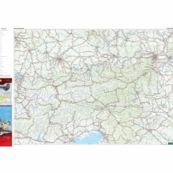Straßenkarten|Straßenkarten*ÖSTERREICH, RAIL TRAVEL MAP 1:500.000, FREYTAG & BERNDT - Karte