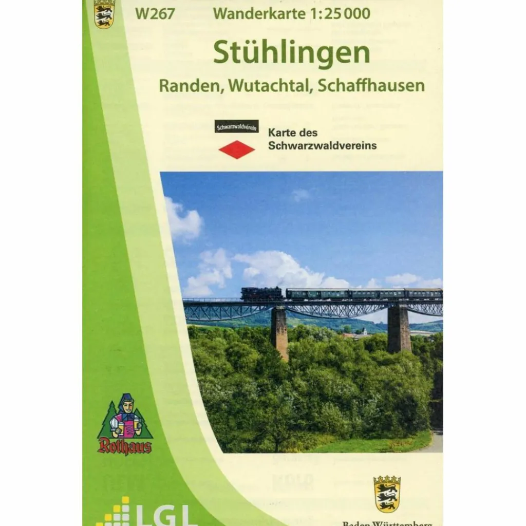 STÜHLINGEN 1:25 000 - Wanderkarte^ Wanderkarten Und Winterkarten|Wanderkarten Und Winterkarten
