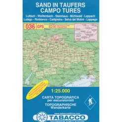 TABACCO 036 SAND IN TAUFERS - Wanderkarte^ Wanderkarten Und Winterkarten|Wanderkarten Und Winterkarten