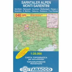 TABACCO 040 SARNTALER ALPEN - Wanderkarte^ Wanderkarten Und Winterkarten|Wanderkarten Und Winterkarten