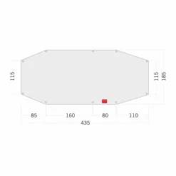 Tatonka FLOOR SHEET PE ALASKA 3 - Zeltplane^ Zeltzubehör