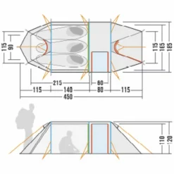 Tatonka POLAR 3 - Tunnelzelt^ 3-Personen-Zelte|Winterzelte