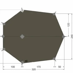 Tatonka Tarps*TARP WING 3 LT - Tarp