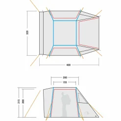 Tatonka Autodachzelte Und Dachträger*VAN CAMP - Busvorzelt